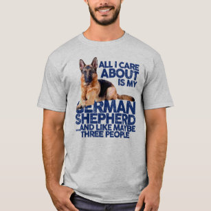 german shepherd with clothes
