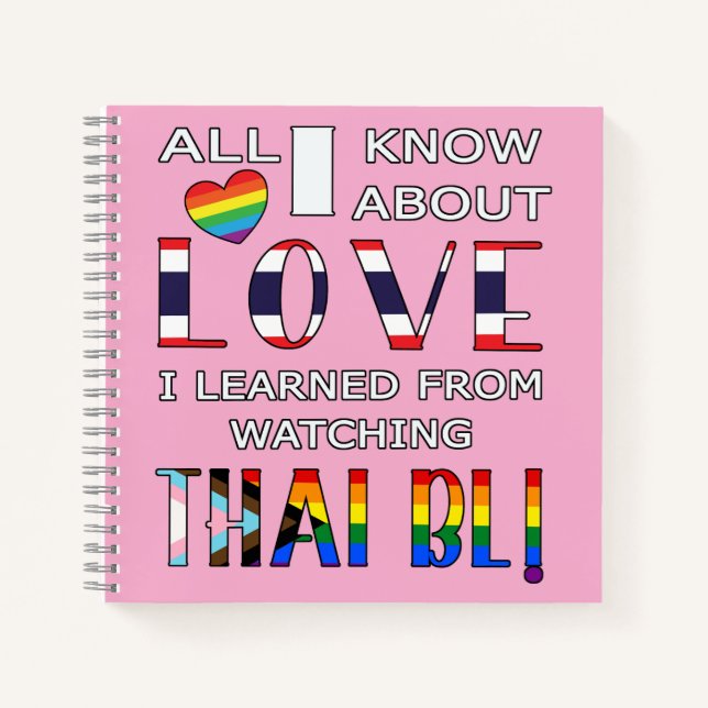 All I Know About Love I Learned From Watching Thai Notebook (Front)