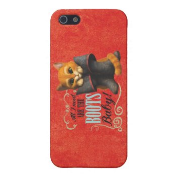 All I Need Are The Boots (color) Case For Iphone Se/5/5s by pussinboots at Zazzle