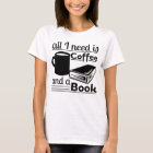 books and coffee t shirt