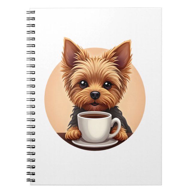 All I Need is Coffee and My Yorkie Notebook (Front)