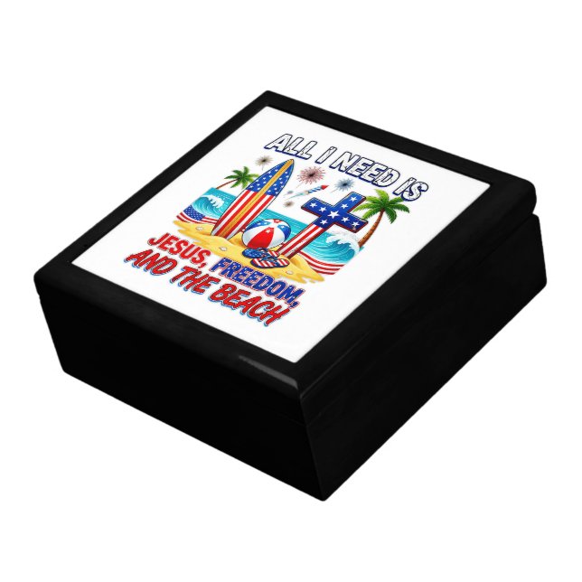 ALL I NEED IS JESUS GIFT BOX (Side)