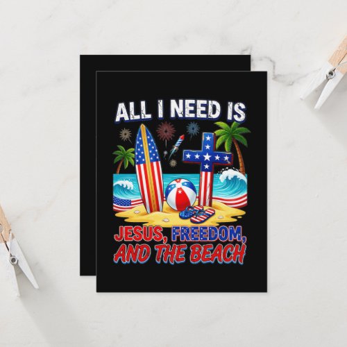 ALL I NEED IS JESUS INVITATION