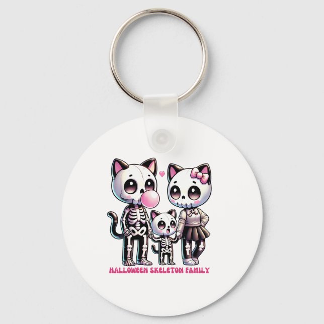 All I Need Is Jesus & My Cat  Keychain (Front)