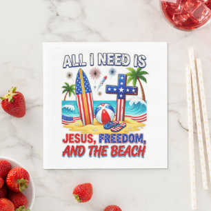 ALL I NEED IS JESUS NAPKINS