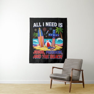 ALL I NEED IS JESUS TAPESTRY