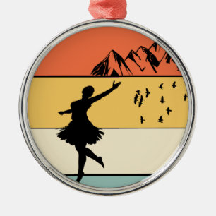 All I need is love and Highland Fling Dance gift Metal Ornament