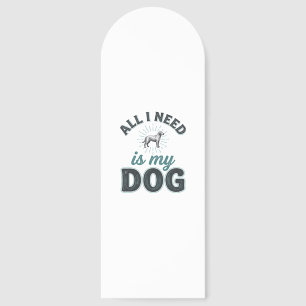 All I Need Is My Dog Vintage Engraving Dog Lover D Bookmarks