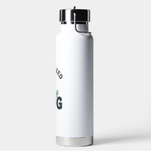 All I Need Is My Dog Vintage Engraving Dog Lover D Water Bottle