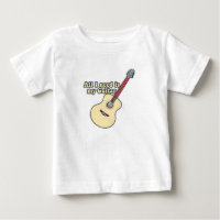 All i need is my guitar. positive words. vintage