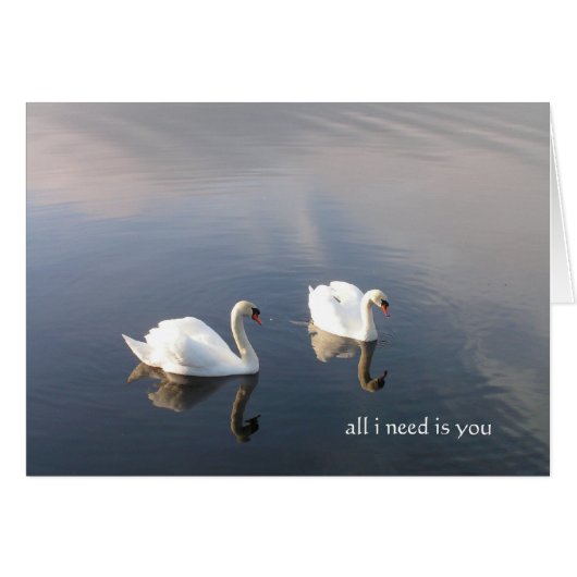 all i need is you cards (Front Horizontal)