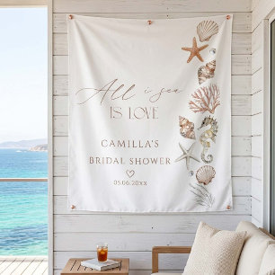 All I Sea Is Love Bridal Shower Backdrop