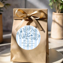 All I sea is love seashells bridal shower favor