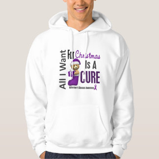 All I Want For Christmas Alzheimer's Disease Hoodie