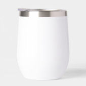 All I want for Christmas Bah Humbug Funny Thermal Wine Tumbler (Right)