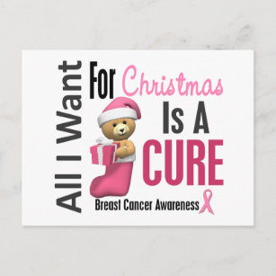 Breast Cancer Christmas Cards | HOLIDAYS 2021 | Zazzle