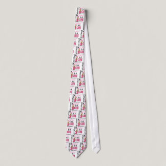 All I Want For Christmas Breast Cancer Neck Tie