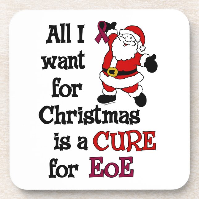 All I Want For Christmas...EoE Drink Coaster (Front)