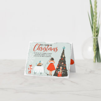 All I Want for Christmas | Family & Hugs Holiday Card