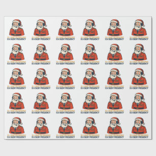 All I Want for Christmas Is a Clear Frequency Wrapping Paper