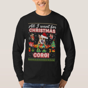 All I Want For Christmas Is A Corgi Dog Sweater Ug