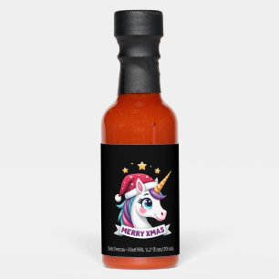 All I Want For Christmas Is A Unicorn Ugly Sweater Hot Sauces
