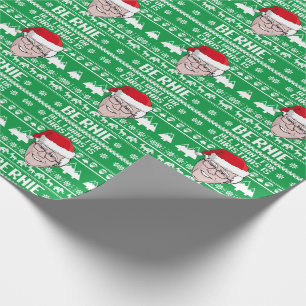 All I want for Christmas is Bernie Sanders Wrapping Paper