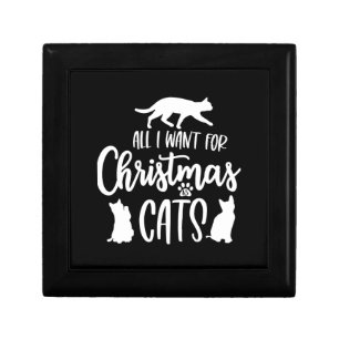 All I Want For Christmas Is Cats Gift Box