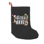 all i want for christmas is one more ferret small christmas stocking
