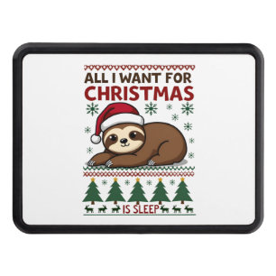 All I Want For Christmas Is Sleep - Funny Xmas Slo Hitch Cover