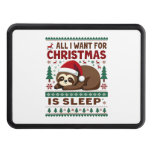 All I Want For Christmas Is Sleep - Funny Xmas Slo Hitch Cover