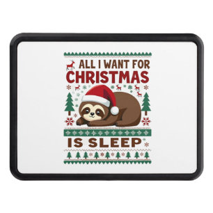 All I Want For Christmas Is Sleep - Funny Xmas Slo Hitch Cover