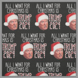 All I Want for Christmas is Trump 2024 Fabric