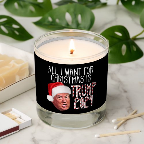 All I Want for Christmas is Trump 2024 Scented Candle