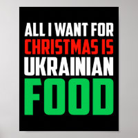All I Want For Christmas Is Ukrainian Food Xmas Uk