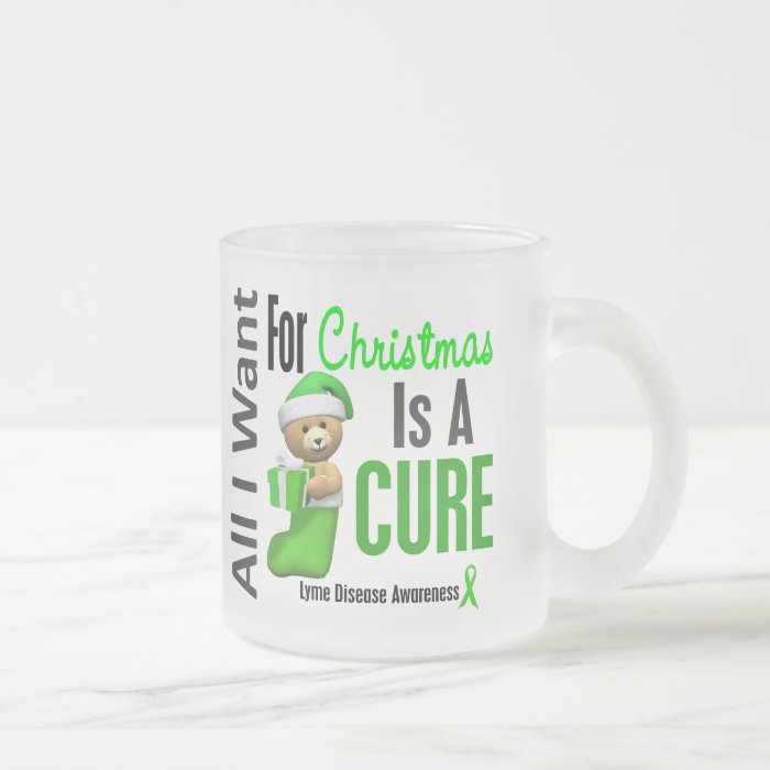 All I Want For Christmas Lyme Disease Coffee Mugs