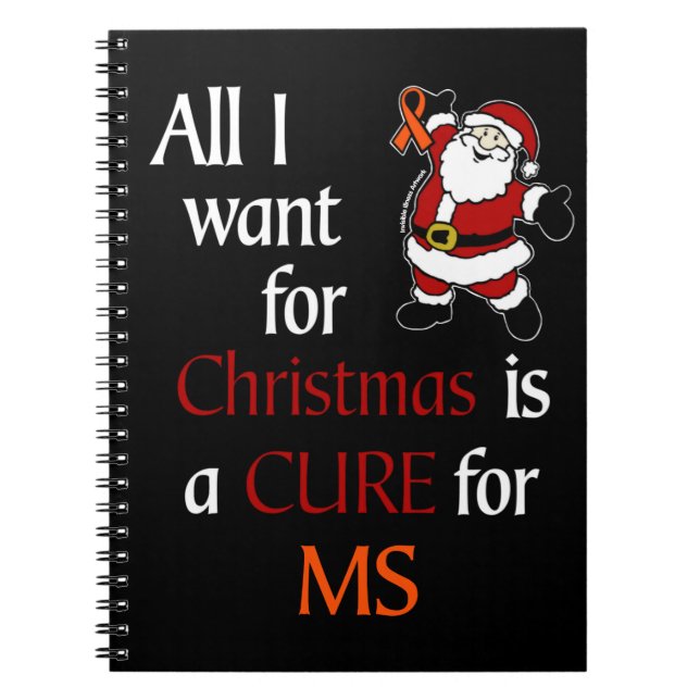 All I Want For Christmas/Santa...MS Notebook (Front)