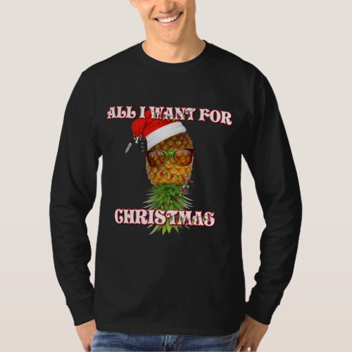 All I want for Christmas Swingers Party T_Shirt