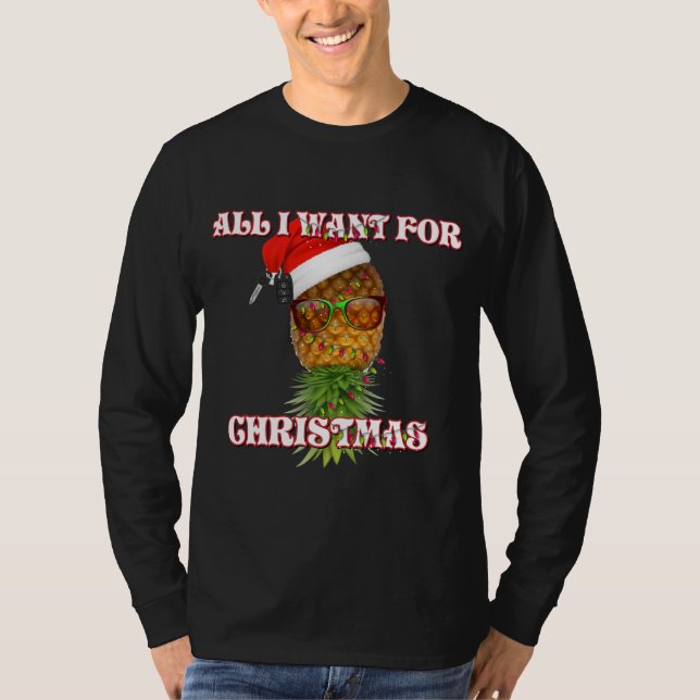 All I want for Christmas Swingers Party T-Shirt (Front)