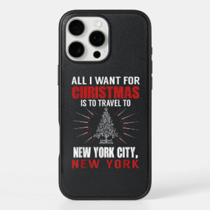 All I Want For Christmas Travel To New York City N iPhone 16 Pro Max Case