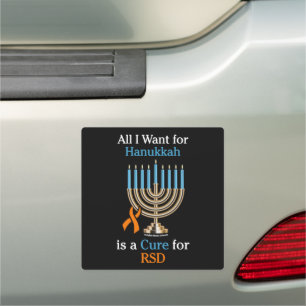 All I Want for Hanukkah...RSD Car Magnet