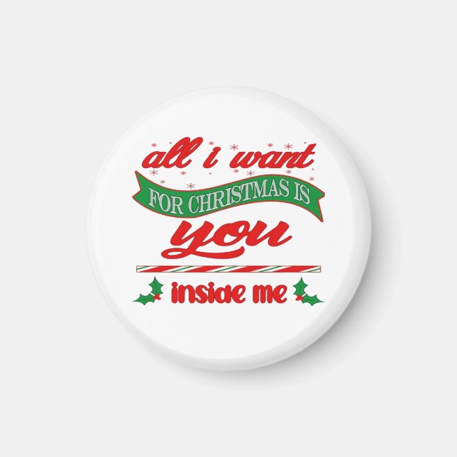 All i want for xmas is you  magnet (Front)