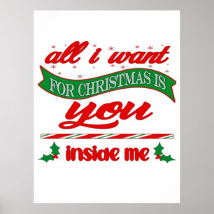 All i want for xmas is you poster
