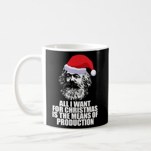 All I Want Means Of Production Karl Marx Fun Meme Coffee Mug