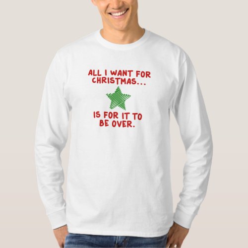 All I Was For Christmas T_Shirt