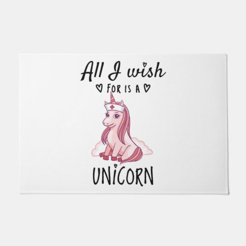 All I wish for is a Unicorn Doormat