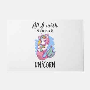 All I wish for is a Unicorn Doormat