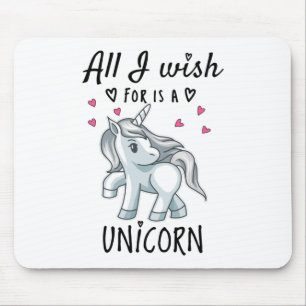 All I wish for is a Unicorn Mouse Pad