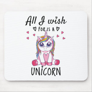 All I wish for is a Unicorn Mouse Pad