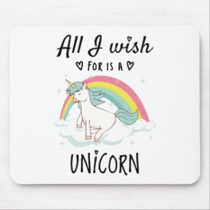 All I wish for is a Unicorn Mouse Pad